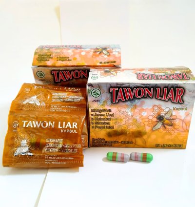Tawon Liar Avispa Salvaje Capsules 100% Herbs For Cholesterol, Stamina, Gout